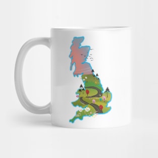 UK map Mug